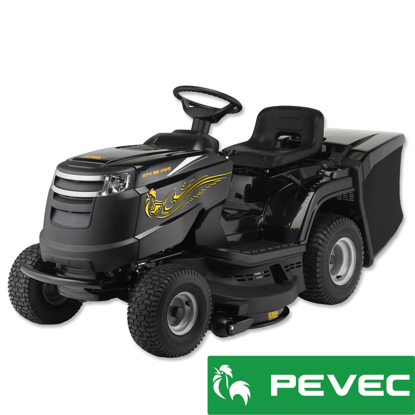 Alpina Traktor Kosilica Sa Košem AT4 98 HWA, motor STIGA ST550 OHV V-Twin-2 cilindra